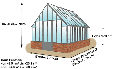 haus bentham 309cmx309 751cmx178cm