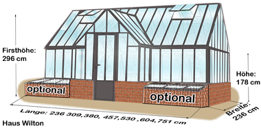 haus wilton 236cmx236 751cmx178cm
